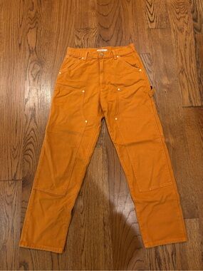 Renggli Orange Denim Pants